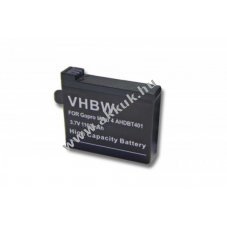 Helyettest akku GoPro Hero 4 tpus AHDBT-401 1160mAh