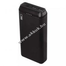 EMOS Powerbank kls akku ALPHA2 20. 20000mAh. 10 W. fekete