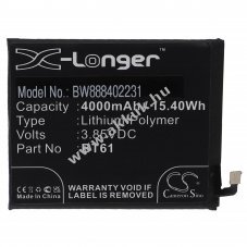 Helyettest akku Acer Liquid Z6 Plus tpus BT61 4000mAh