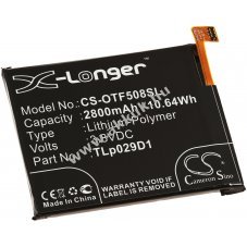 Helyettest mobiltelefon, okostelefon akku Alcatel 3, 3L