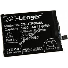 Helyettest okostelefon akku Alcatel One Touch Pop Up LTE Dual SIM