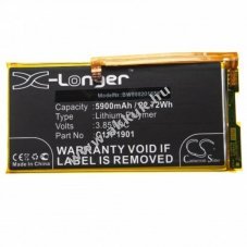 Helyettest akku Asus ROG Phone II tpus C11P1901, 5900mAh