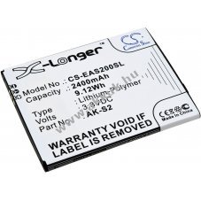 Helyettest okostelefon, mobiltelefon akku Emporia Smart 2