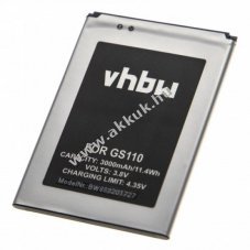 Helyettes�t� akku Gigaset GS110 t�pus V30145-K1310-X471, 3,8V, 3000mAh