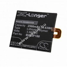 Helyettest akku HTC tpus B2Q3F100 2500mAh