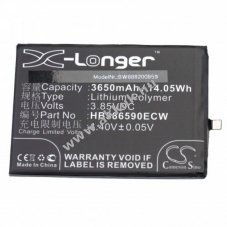 Helyettest akku Huawei Honor 8X tpus HB386590ECW, 3650mAh