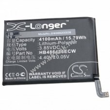 Helyettest akku Huawei LYA-AL00 tpus HB486486ECW, 4100mAh
