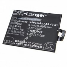 Helyettest akku Lenovo PB2-690N, Phab 2 tpus L16D1P32, 4000mAh