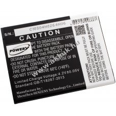 Helyettest akku Mobistel tpus BTY26189 Mobistel/STD