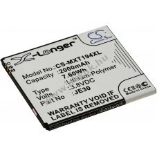 Helyettest mobiltelefon, okostelefon akku Motorola Moto E5 Play Go Edition Dual SIM TD-LTE