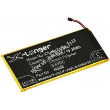 Helyettest akku Motorola tpus HG30