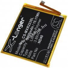 Helyettes�t� akku Motorola t�pus SB18D34507