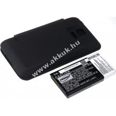 Helyettest akku Samsung tpus EB-BG900BBU + Flip Cover