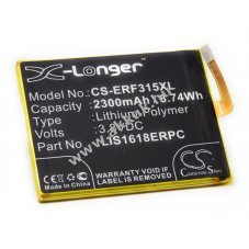 Helyettest okostelefon akku Sony tpus 1298-9239