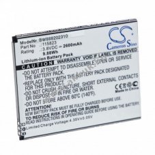 Helyettes�t� akku Wiko Lenny 5 2600mAh