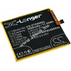 Helyettest okostelefon akku ZTE Z-01K / Z999
