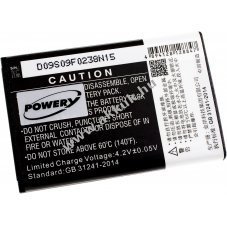 Helyettest okostelefon akku ZTE tpus Li3715T42p3H634254