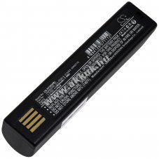 Honeywell 6320 helyettes�t� k�zi vonalk�dolvas� akku 3,7V 2000mAh 7,4Wh Li-Ion
