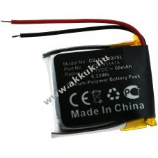 Helyettest akku Fitbit tpus LSSP411415