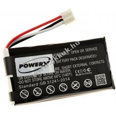 Helyettest akku JBL tpus AEC653055-2S (Polaritsra, csatlakozra gyeljen!)