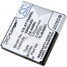 Alcatel One Touch Link 4G+ helyettes�t� mobil hotspot akku 3,8V 3800mAh 14Wh Li-Ion