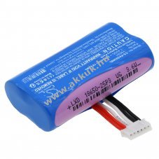 Pax t�pus YW001 helyettes�t� akku 7,4V 2600mAh 19Wh Li-Ion