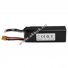 Helyettest modell / RC Akku 18.5V, Li-Polymer, 4200mAh, XT60-csatlakoz