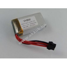 Helyettes�t� akku Quadrocopter UDI U842-1 Lark / Falcon Li-Ion, 7.4V, 1000mAh