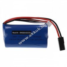 Helyettest modell / RC Akku 7.4V, Li-Ion, 1500mAh, 5500-2P, XH 2.54-3P csatlakoz