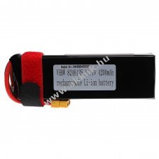 Helyettest modell / RC Akku 11.1V, Li-Polymer, 4200mAh, XT60 csatlakoz