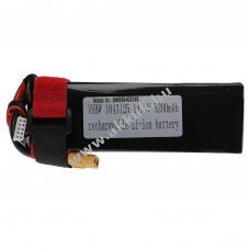 Helyettest modell / RC Akku 14.8V, Li-Polymer, 5200mAh, XT60 csatlakoz