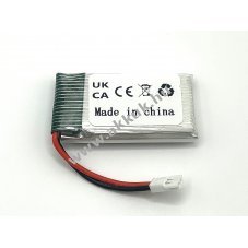 Helyettest akku RC modellekhez 3,7V, Li-Polymer, 600mAh, Walkera csatlakoz