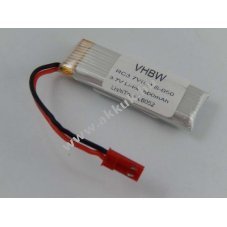 Helyettest akku LishiToys L6052 (R/W/C) quadrocopter, 3.7V, 500mAh