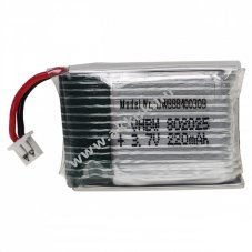 Helyettest modell / RC Akku 3.7V, Li-Po, 220mAh, PH 1.25 csatlakoz