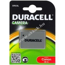 Duracell akku Canon Digital IXUS 900ti (Prmium termk)