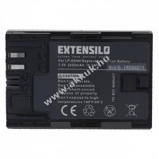 Helyettest EXTENSILO akku Canon EOS R6, tpus LP-E6NH, 2250mAh