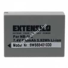 Helyettest EXTENSILO akku Canon EOS 650D tpus LP-E8, 1100mAh