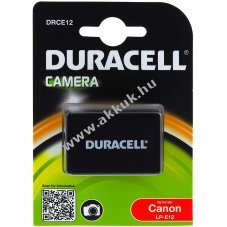 Duracell akku Canon tpus LP-E12 (Prmium termk)