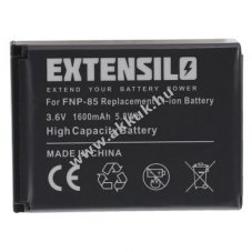 Helyettest EXTENSILO akku Fuji tpus NP-85 1600mAh