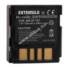 Helyettest EXTENSILO akku JVC tpus BN-VF707 700mAh