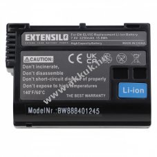 Helyettest EXTENSILO akku Nikon tpus EN-EL15 2250mAh