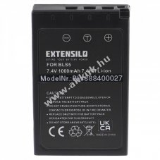 Helyettest EXTENSILO akku Olympus tpus PS-BLS5 1000mAh