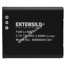 Helyettest EXTENSILO akku Olympus tpus Li-50B 770mAh
