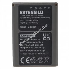 Helyettest EXTENSILO akku Olympus tpus PS-BLN1 1140mAh