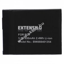 Helyettest EXTENSILO akku Sony Cybershot DSC-T90 tpus NP-BD1 650mAh