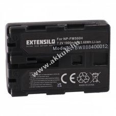 Helyettest EXTENSILO akku Sony tpus NP-FM500H 1900mAh
