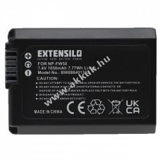Helyettest EXTENSILO akku Sony tpus NP-FW50 1050mAh