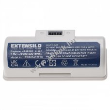 Helyettest EXTENSILO akku iRobot Braava Jet 240 3.6V, Li-Ion, 3000mAh