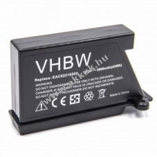 Helyettest akku LG robotporszv tpus EAC60766101 3000mAh, Li-Ion, 14.4V