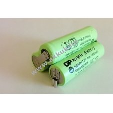 Helyettest akku Moser ChromStyle 1871 3.6V Ni-MH